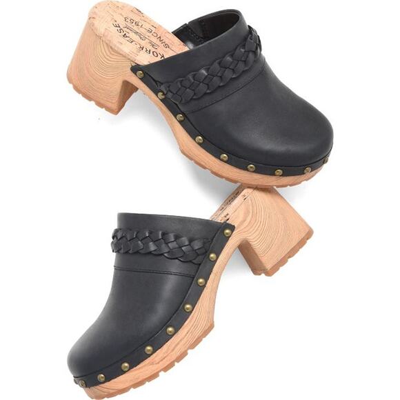 Kork-Ease Tilly Style Womens Shoes Black with Maple Bottom Size 11 NWT/MSRP$145 - Picture 8 of 8